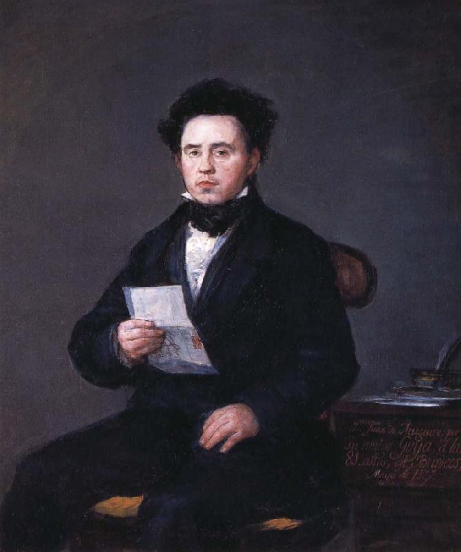 Francisco Goya Juan Bautista de Muguiro Iribarren Sweden oil painting art